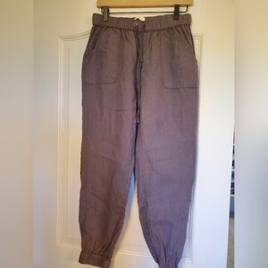 C&C California 100% linen pants